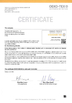 الصين Shenzhen K&amp;F Apparel Co., Ltd الشهادات