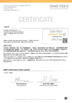 الصين Shenzhen K&amp;F Apparel Co., Ltd الشهادات
